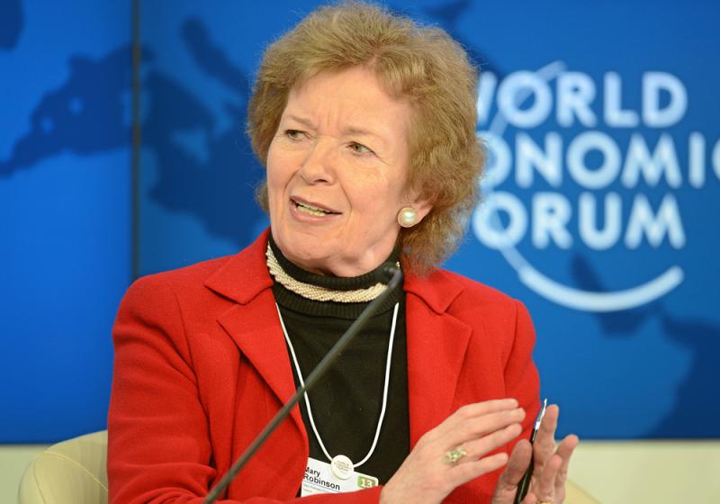 Elder stateswoman espouses universal human rights