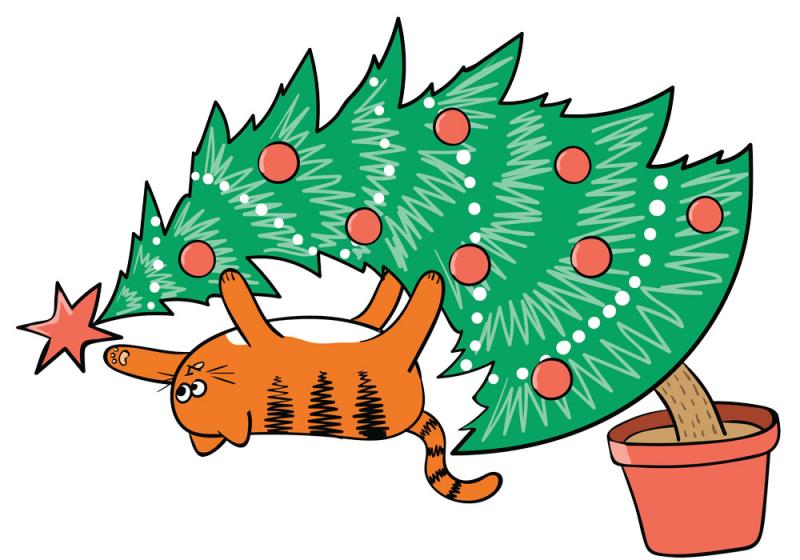 Santa, the Christmas tree and The Toy Show