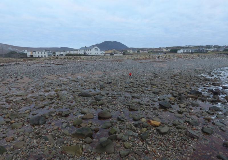 Famous Achill beach returns once again to the Atlantic