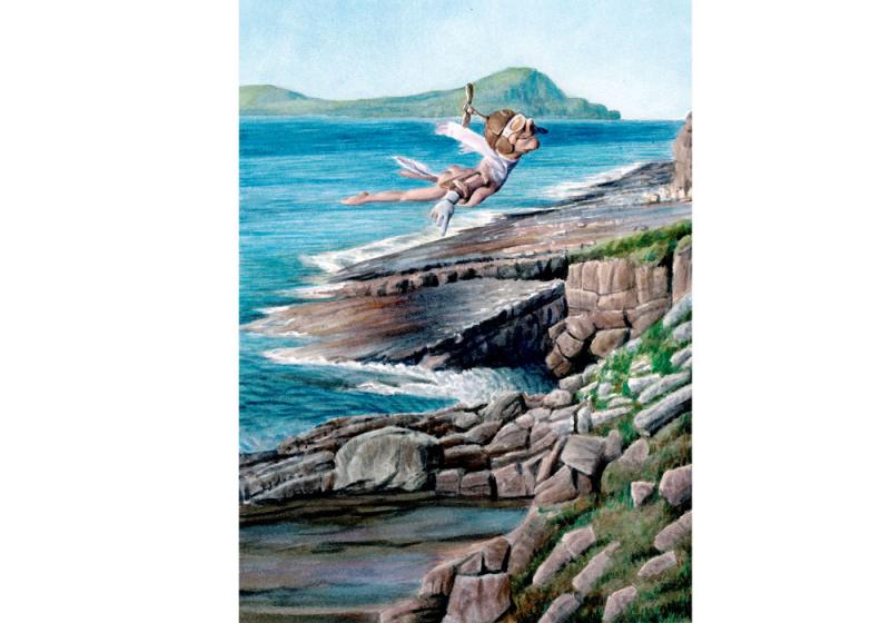 The incredible naked flying man of Achill 