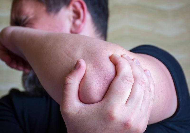 Elbow the pain away