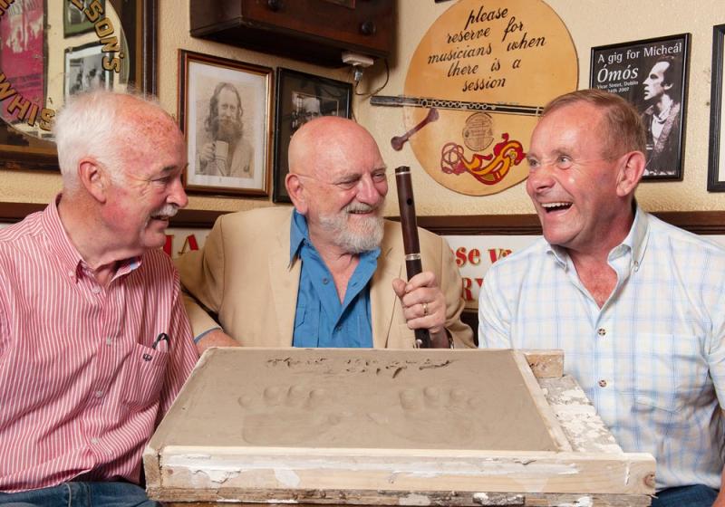 Chieftain’s hands For Wall Of Fame in Cong