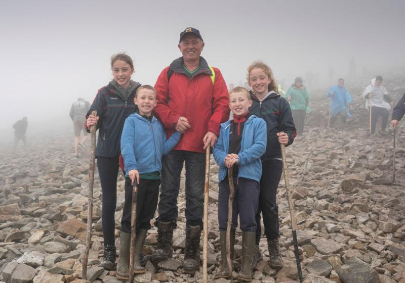 Sun eventually shines on pilgrims