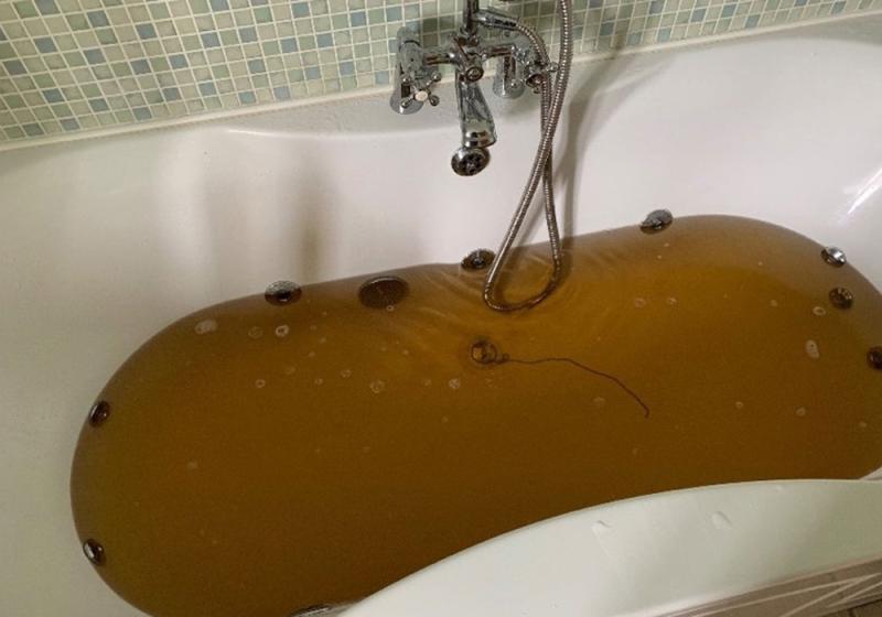 Murrisk residents disgusted by brown water supply
