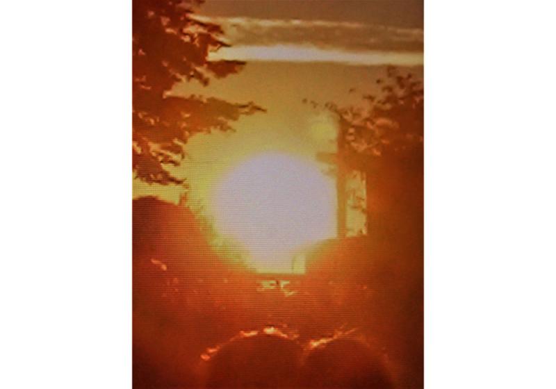 Mysterious cross appears in Knock photo