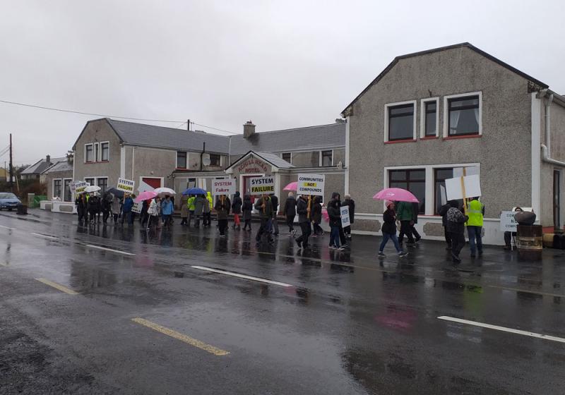 Achill gifts given to asylum seekers 