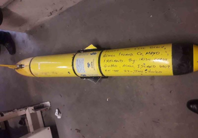 Object washed up on Achill beach returned to US Embassy