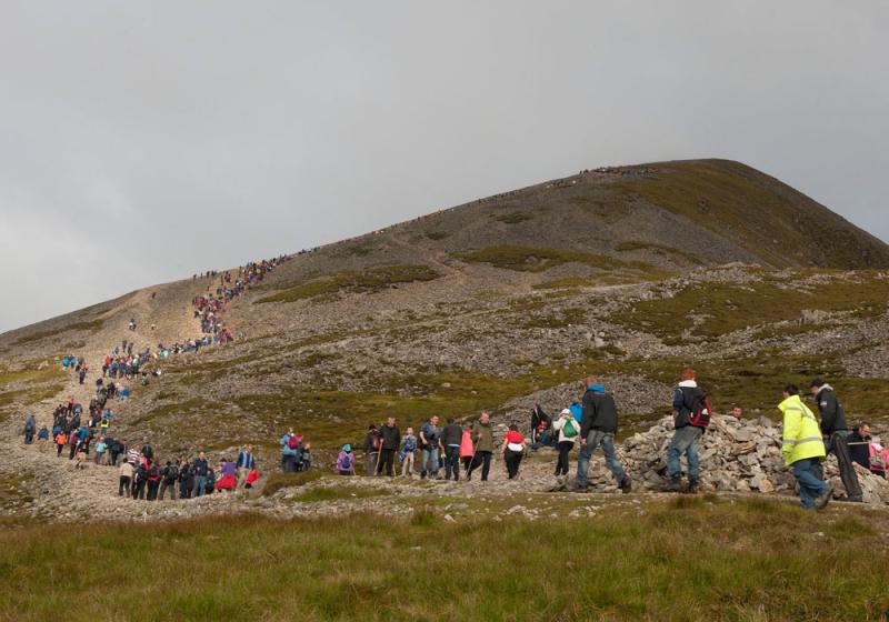 Lecanvey dreams of Croagh Patrick cable car