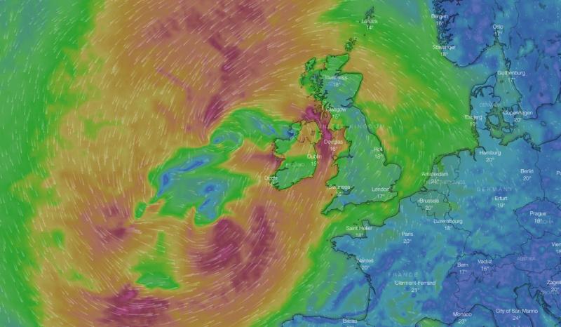 Campers warned to prepare for Storm Ellen’s high winds