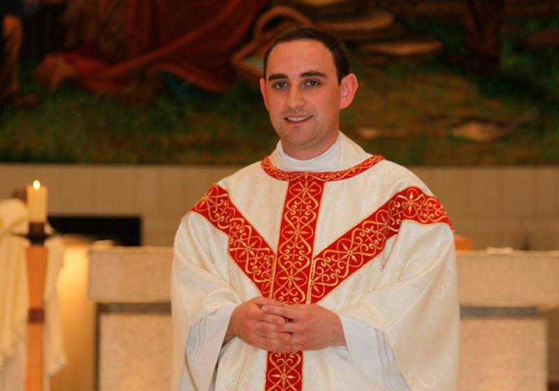 Warm Westport welcome for newly ordained priest