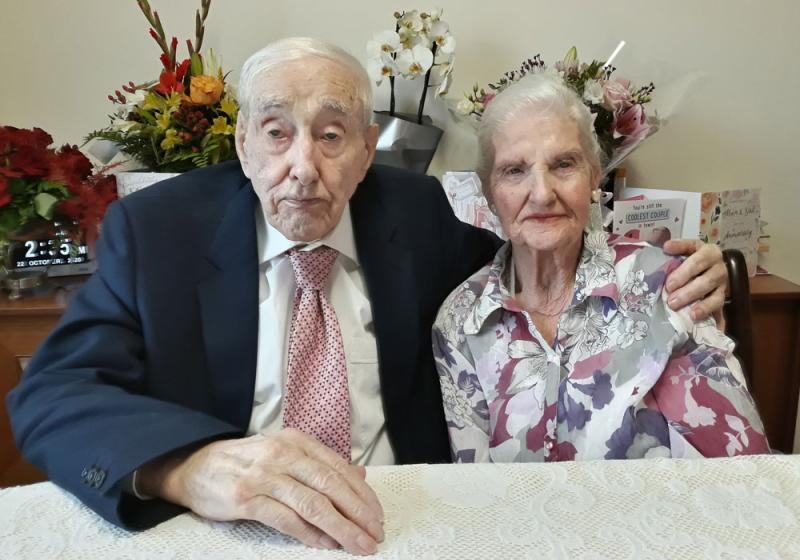 Covid fails to take shine off Achill couple’s platinum 