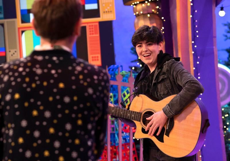 Teen takes Toy Show surprise in his stride 