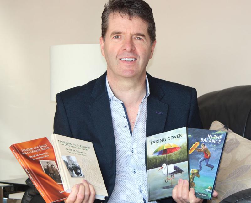 Westport writer’s four-book launch a world record