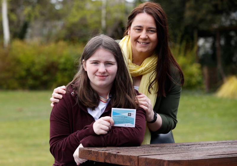 Covid jab celebrations for transplant teen