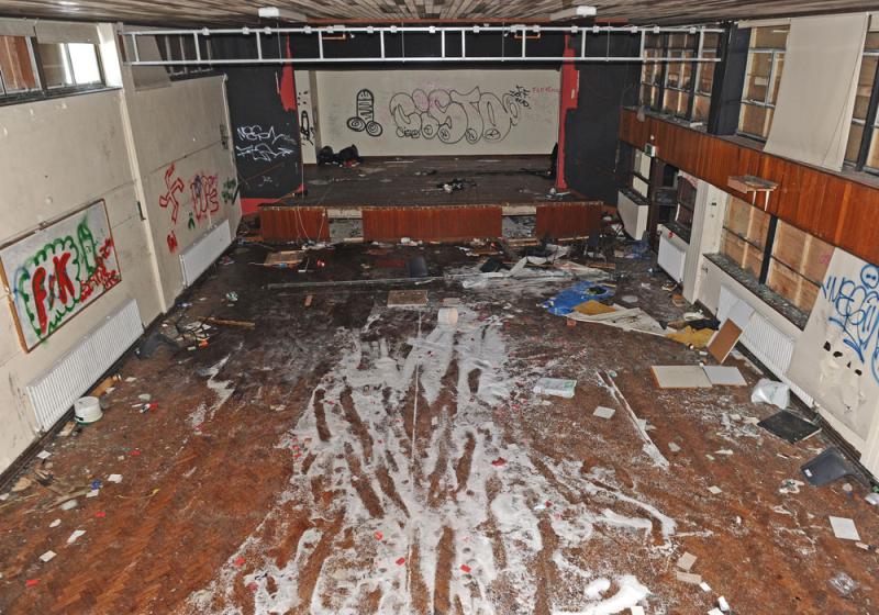 ‘Scandalous vandalism’