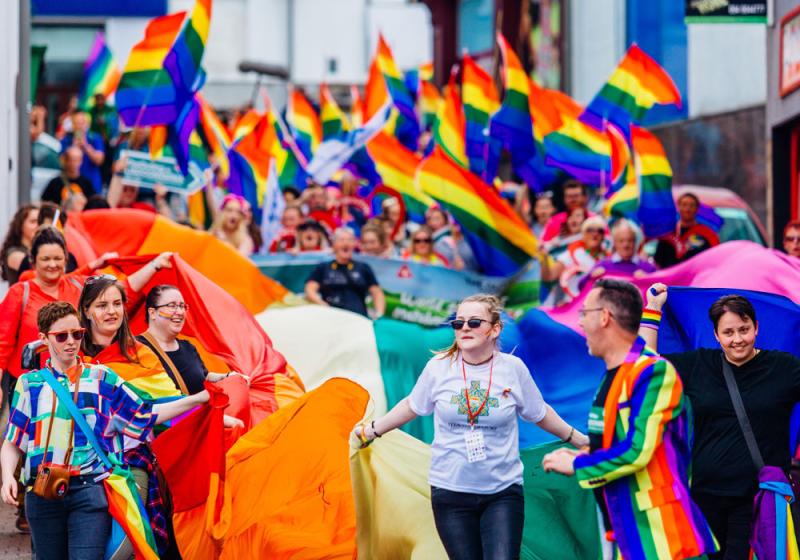 Mayo Pride takes it outside