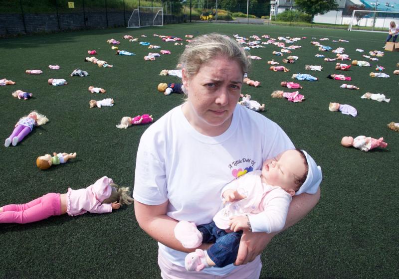 ‘Little Dolls of Love’ represent the Tuam Babies