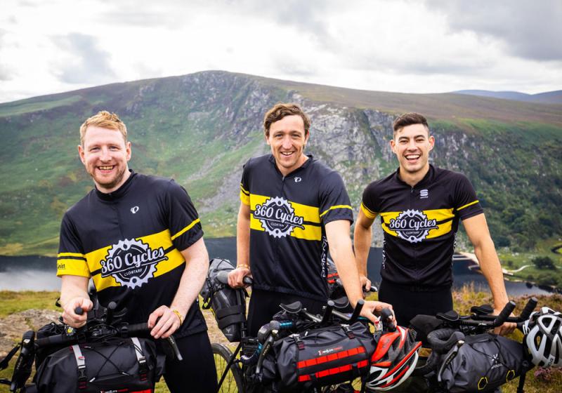 Trio to cycle from Achill to Athens