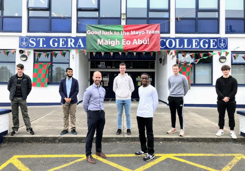 Cross-county celebrations for Leaving Certs