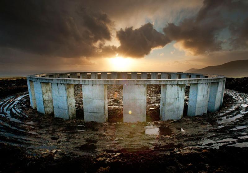 Achill-henge still standing ten years on