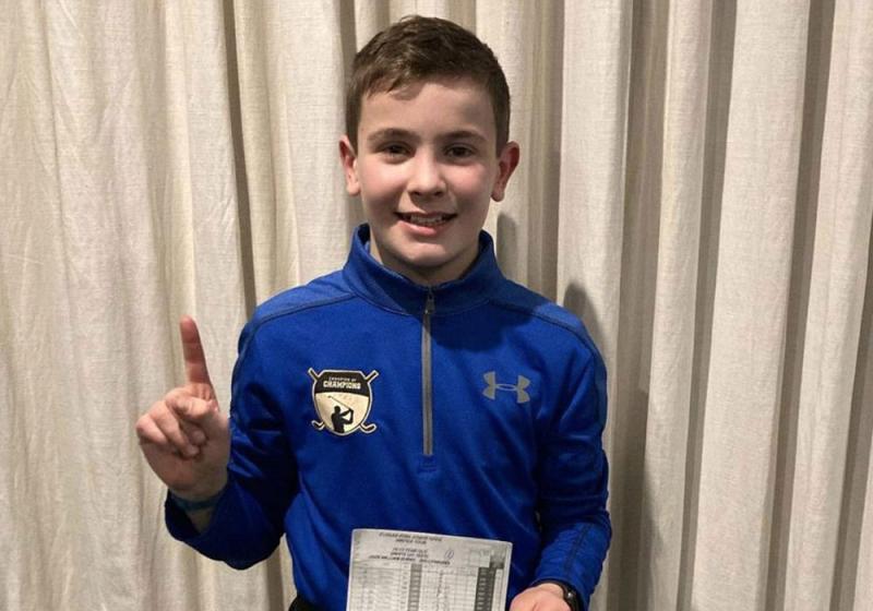 Ballyhaunis boy wonder strikes again