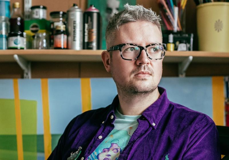 Meet the artist Paul Bradley in Castlebar