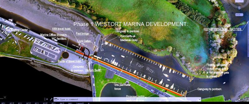 Plans advancing for Westport Harbour Marina