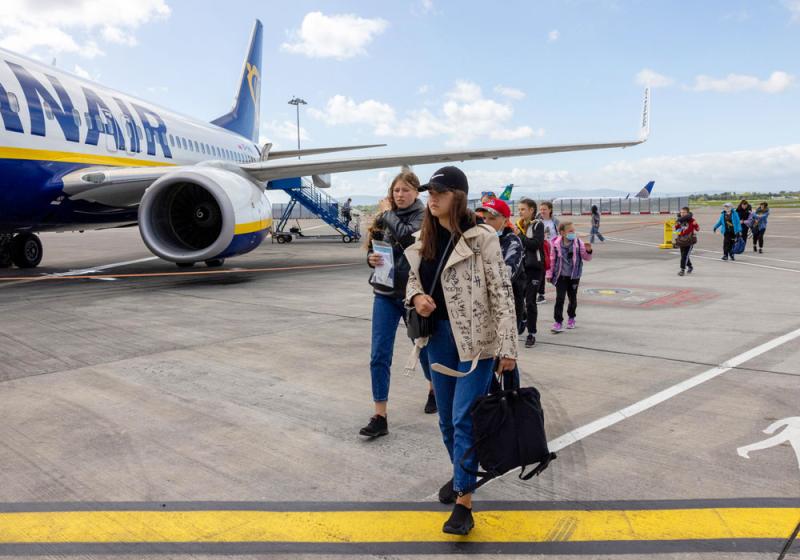 Chernobyl children arrive safely in Mayo