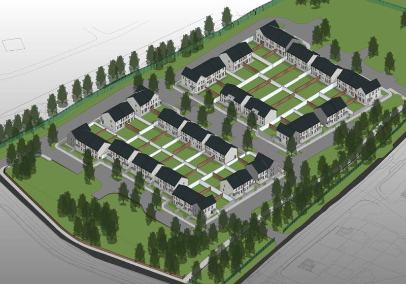 Council announce construction of 50 houses in Westport