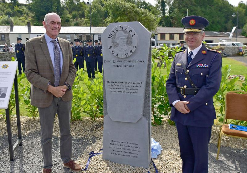 Newport and An Garda Síochána honour famous son
