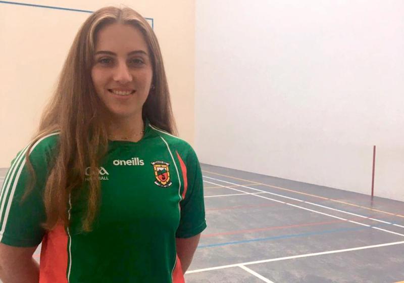 Cuileann a real handball ace