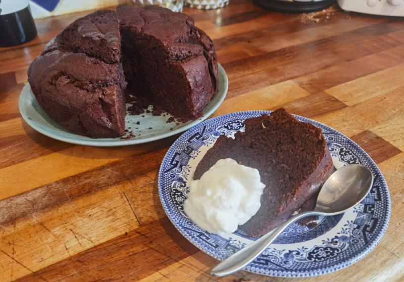 Veg? In a cake?