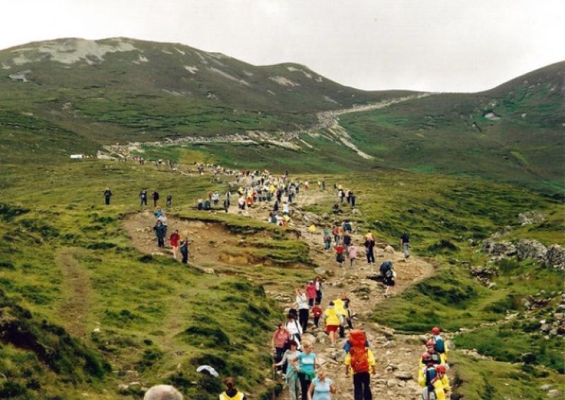 Facilities at Croagh Patrick's foot getting refurbished.