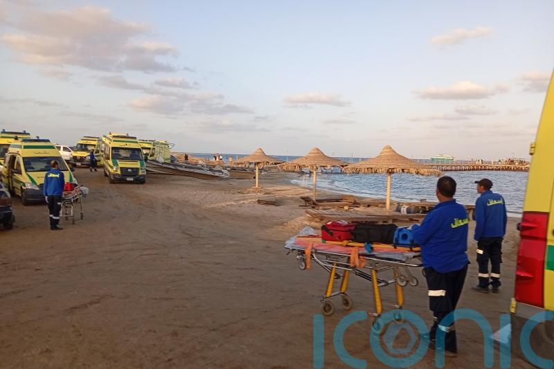 Irish tourist missing as luxury yacht sinks near holiday hotspot in Egypt
