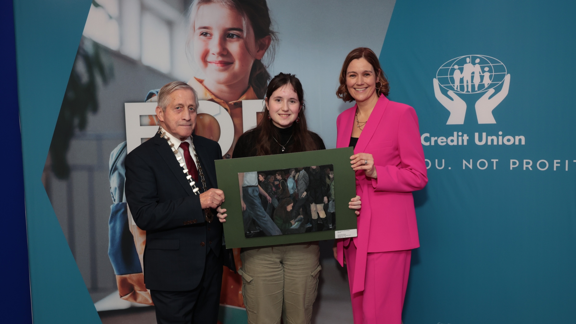  Annamária Pēcsi of Westport Credit Union, winner of the 11–13-year-old category