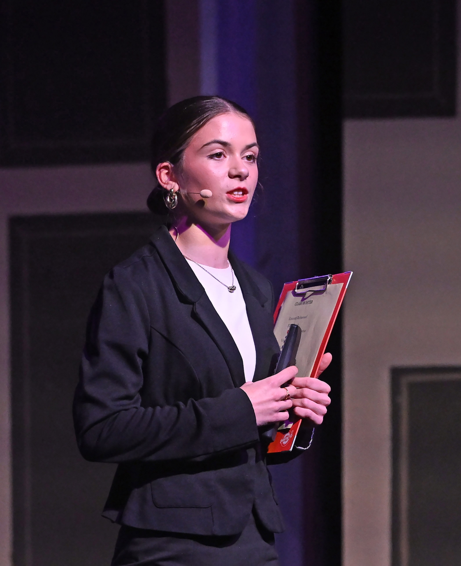 Ruby Wilson as Professor Callahan.